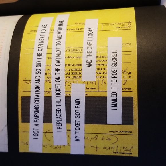 Post Secret Coffee Table Book - Picture 4 of 5